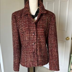 Requirements Women's Tweed Blazer - Brown